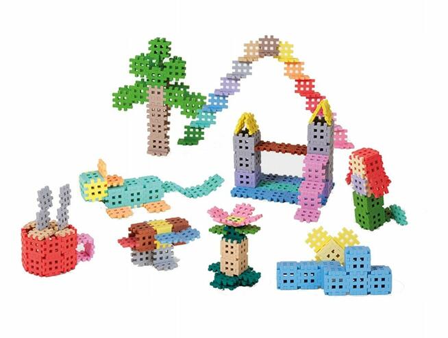 Marioinex Klocki Mini Waffle Pastel 300 el.