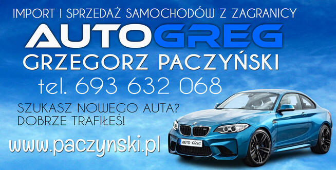 AUTO-GREG PACZYŃSKI GRZEGORZ - samochody z zagranicy
