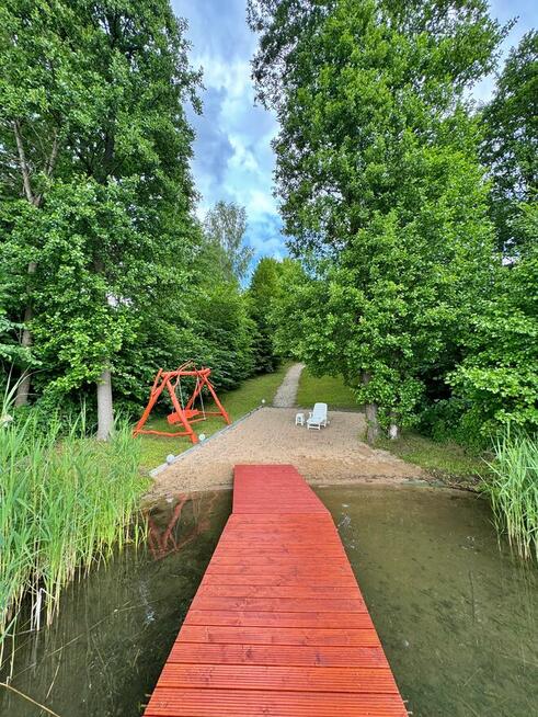 Wynajmę domek letniskowy w Dolinie Rospudy z linią brzegową!