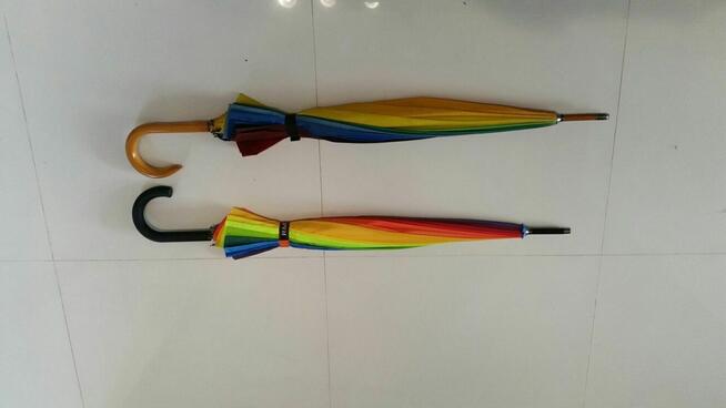 Parasol Parasolka tęcza kolorowy kolory