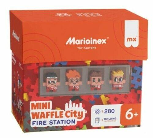 Marioinex Wafle Mini DUŻA REMIZA STRAŻACKA STRAŻ POŻARNA 280