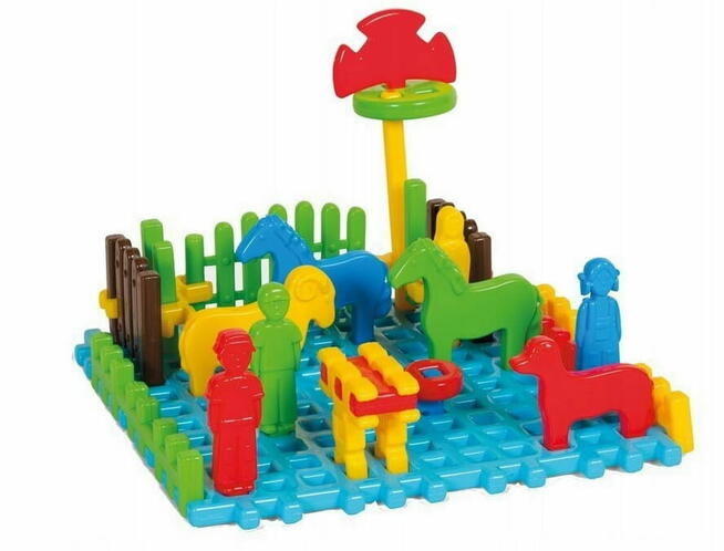 Marioinex Klocki konstrukcyjne Mini Farma