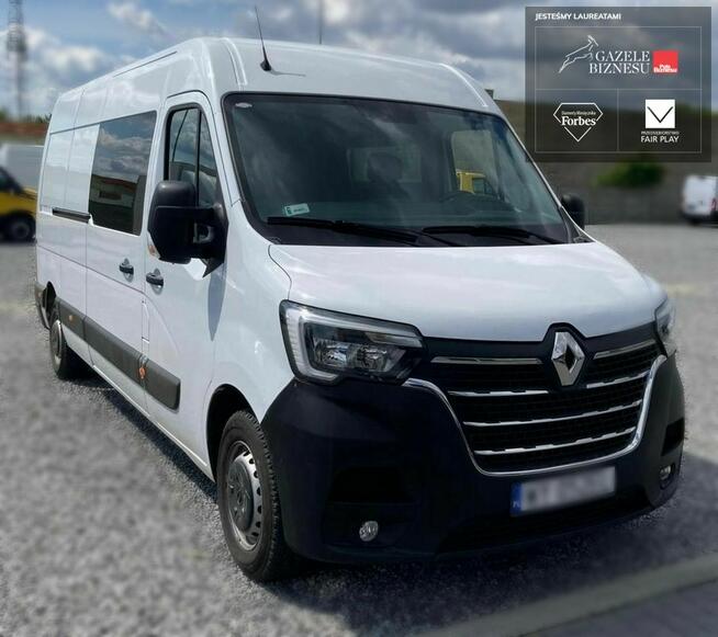 Renault Master 7-OSÓB L3H2 *BRYGADÓWKA* zabudowa Holenderka stan BDB