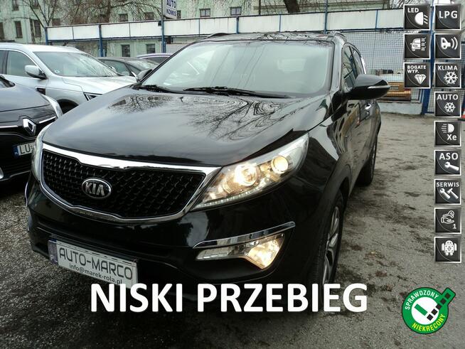 sprzedam kia sportage 2014r 1.6 B+GAZ  112 tyś kilom.zarej.ubezpi