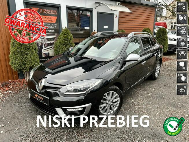 Renault Megane Klima, Podgrzewane fotele, Nawigacja, Czujniki Cofania, Tempomat, LED