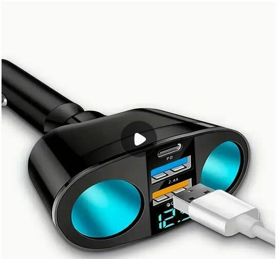 Ładowarka - przejściówka do zapalniczki papierosowej 12/24 V