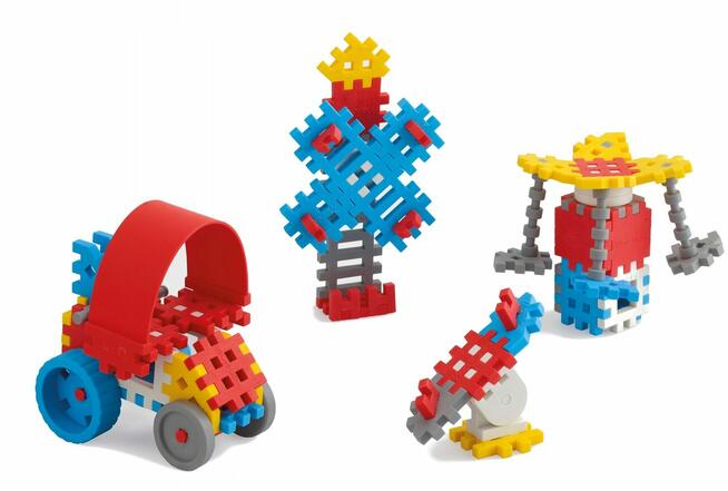 Marioinex Wafle Mini Konstruktor Chłopiec 70 el.