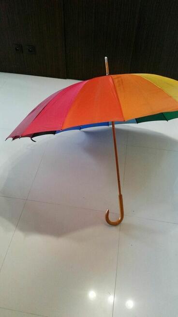 Parasol Parasolka tęcza kolorowy kolory