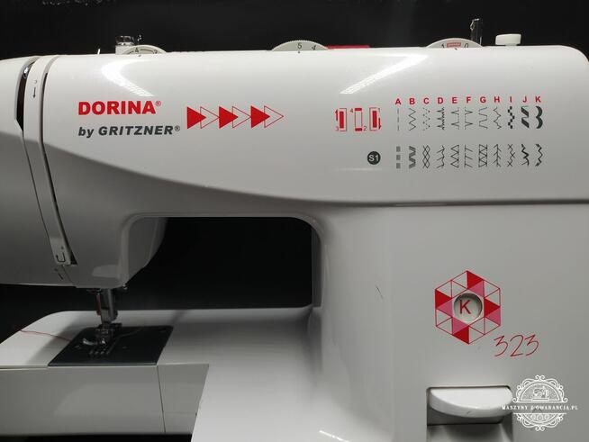 Maszyna do szycia DORINA skóra, jeans, laycra, stretch