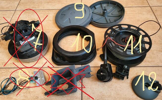 Zelmer Jupiter TYP 4000.0.M67H T 2100W / CZĘŚCI