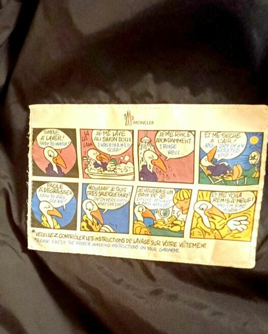 Kurtka Moncler, oryginalna