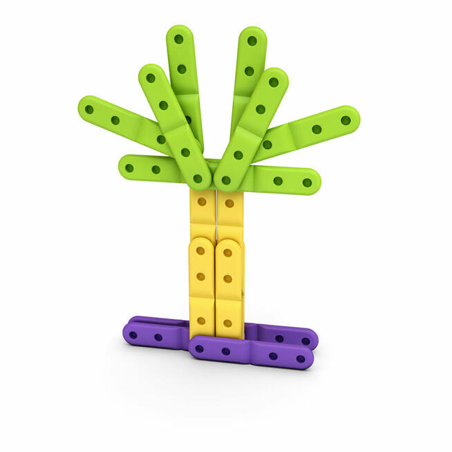 Meli Mublo Klocki Paseczki Konstrukcyjne 50el.