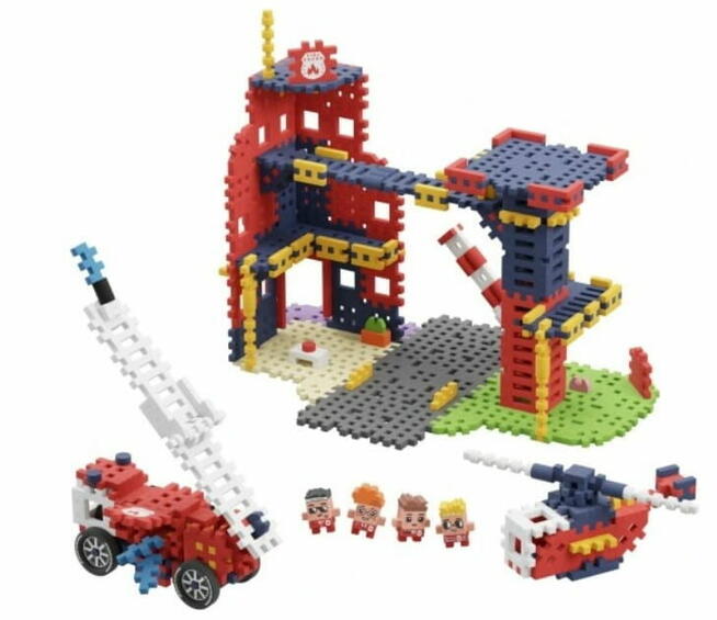 Marioinex Wafle Mini DUŻA REMIZA STRAŻACKA STRAŻ POŻARNA 280