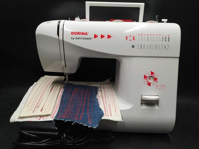 Maszyna do szycia DORINA skóra, jeans, laycra, stretch