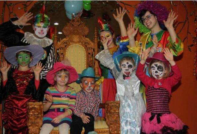 Malowanie buzi na eventach klaun warszawa, Łudź