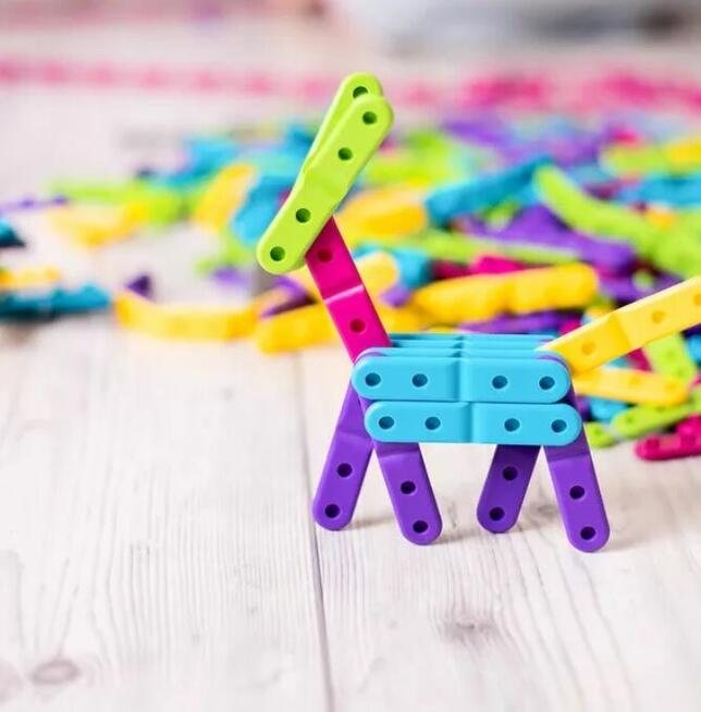 Meli Mublo Klocki Paseczki Konstrukcyjne 50el.