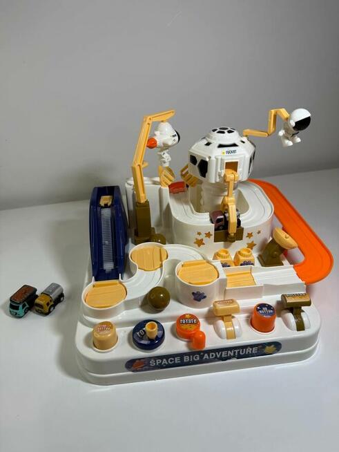 WOOPIE Interaktywny Tor Przeszkód Samochodowy Kosmiczna Pr