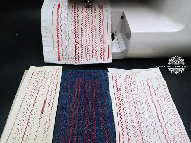 Maszyna do szycia DORINA skóra, jeans, laycra, stretch