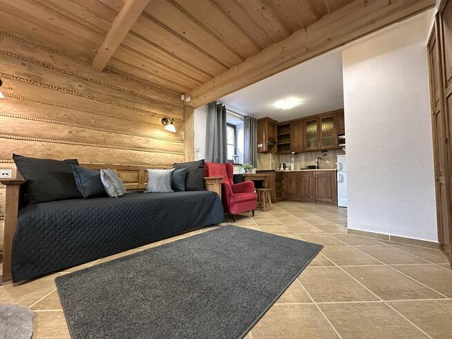 Ap.Mała Łąka, wiosna w górach, widok, kominek, Zakopane