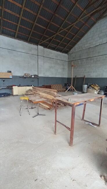 Do wynajęcia hala warsztatowa z wyposażeniem – Małogo