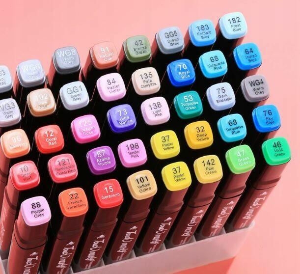 Markery dwustronne -168 sztuk