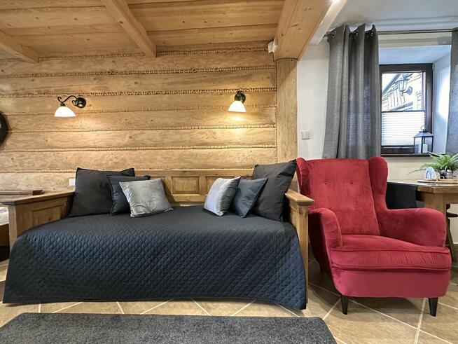 Ap.Mała Łąka, wiosna w górach, widok, kominek, Zakopane