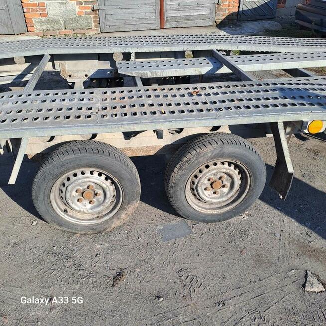 Przyczepa laweta 1960DMC Zadbaną 4.5m Nowy PT i OC