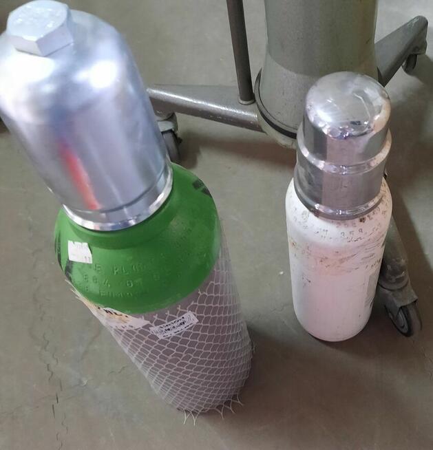 Sprzedam Komplet Butli do Spawania z Reduktorem i Wózkiem