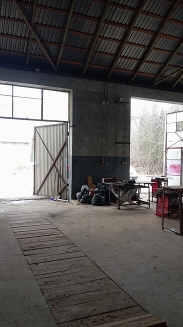 Do wynajęcia hala warsztatowa z wyposażeniem – Małogo