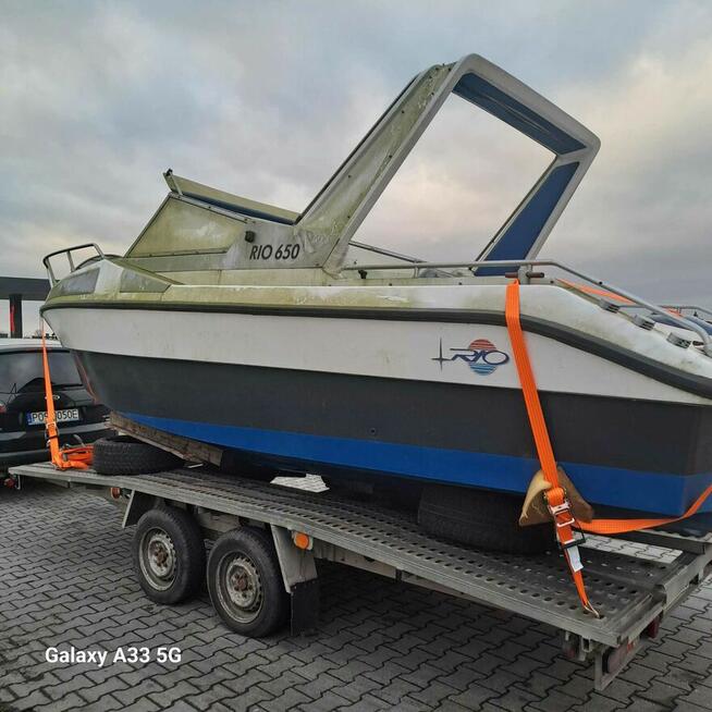 Przyczepa laweta 1960DMC Zadbaną 4.5m Nowy PT i OC