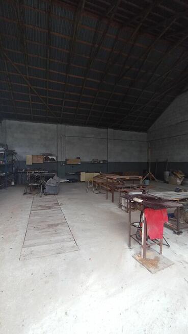 Do wynajęcia hala warsztatowa z wyposażeniem – Małogo