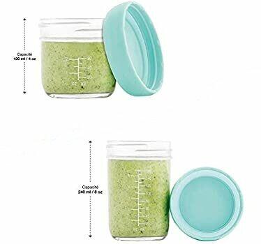 Zestaw szklanych pojemników do żywności Babymoov