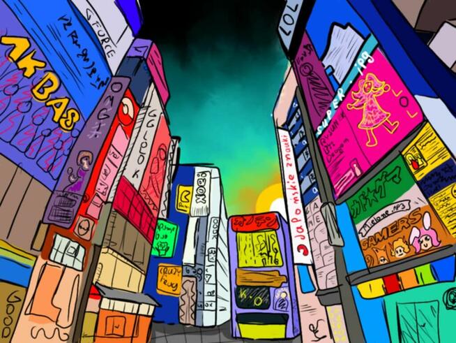 Rysunki, plakaty, szkice