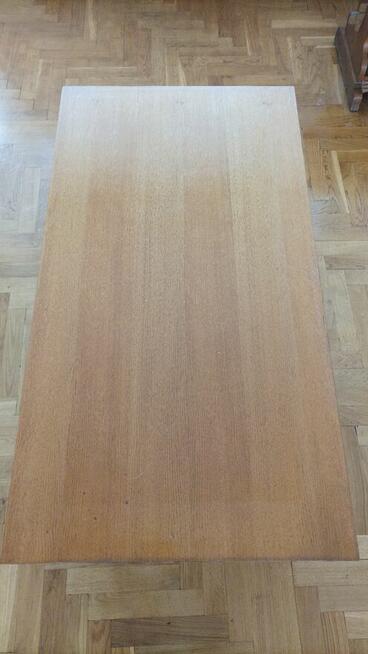 Ława z dostawką dębowa lite drzewo solidne. Jak nowe!