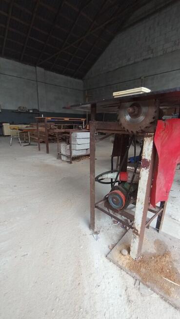 Do wynajęcia hala warsztatowa z wyposażeniem – Małogo