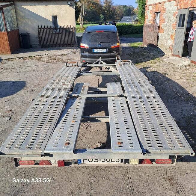 Przyczepa laweta 1960DMC Zadbaną 4.5m Nowy PT i OC