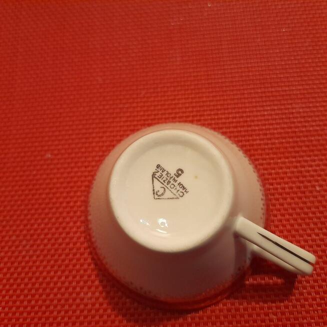 Porcelanowy Serwis do kawy z Chodzieży lata 70.