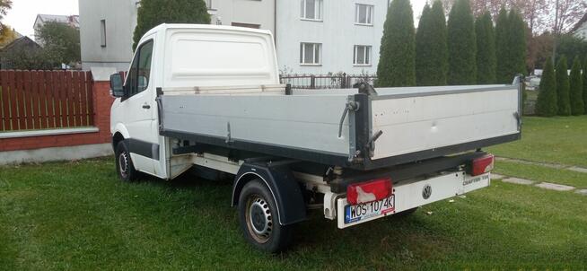 Wywrotka volkswagena crafter