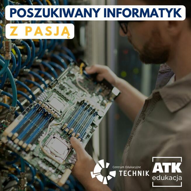 Centrum Edukacyjnym Technik szuka informatyka