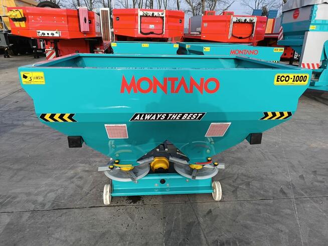 Rozsiewacz dwutarczowy 1000l Montano nowy !