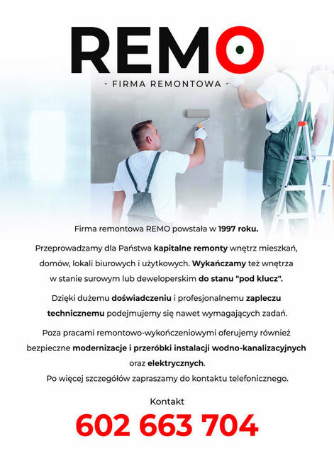 Remonty mieszkań i domów