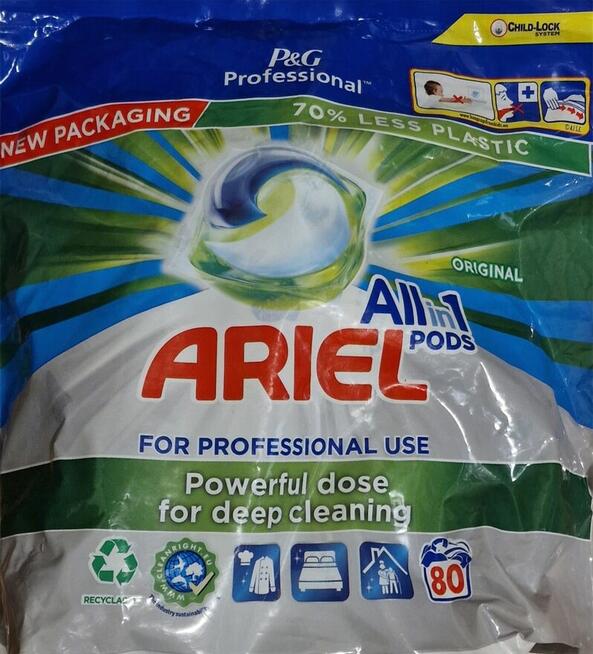 Kapsułki do prania Ariel biały/kolor/czarny! NOWE!