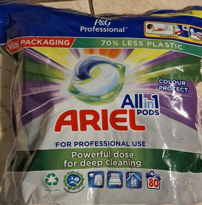 Kapsułki do prania Ariel biały/kolor/czarny! NOWE!