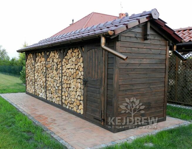 Drewutnia na drewno, drewutnia na drzewo, drewutnie