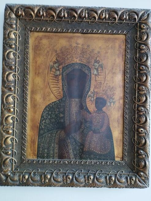 Sprzedam ikonę Matki Boskiej częstochowskiej z dzieciątkiem