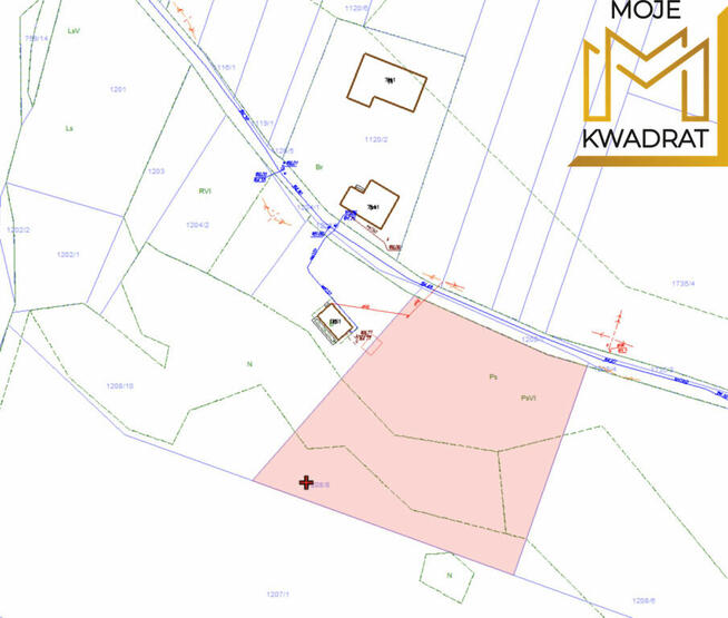 Malownicza działka ze stawem i warunkami zabudowy