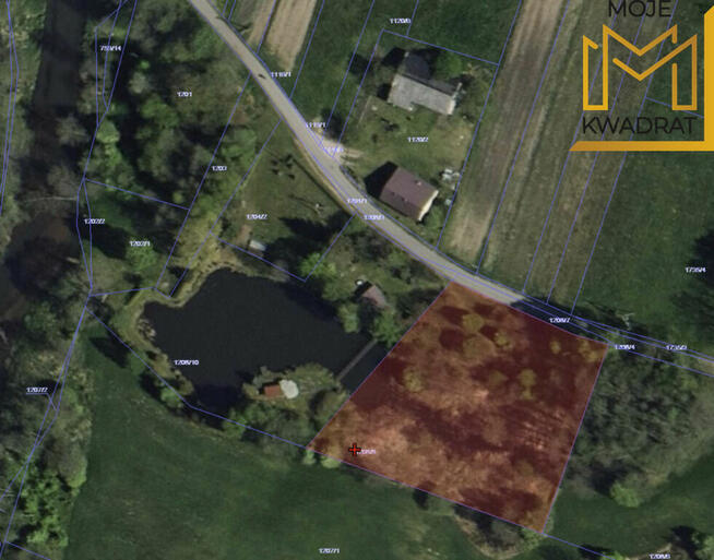 Malownicza działka ze stawem i warunkami zabudowy
