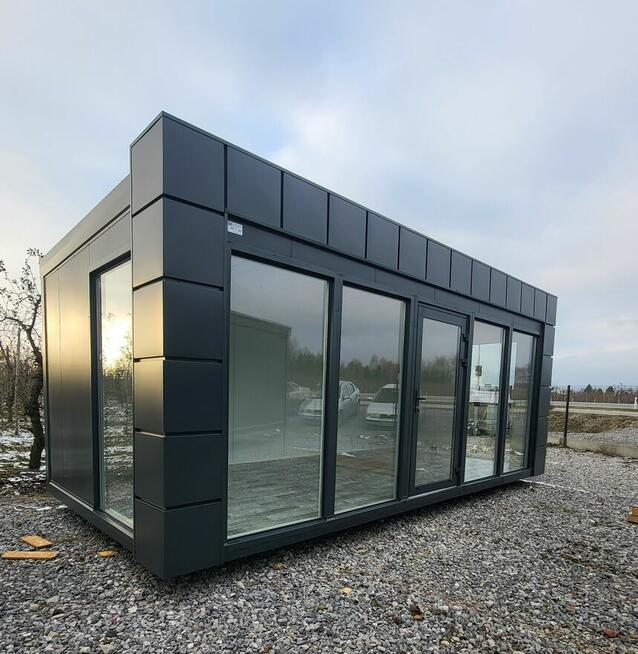 Pawilon Biurowy Kontener Handlowy 10x3 PREMIUM