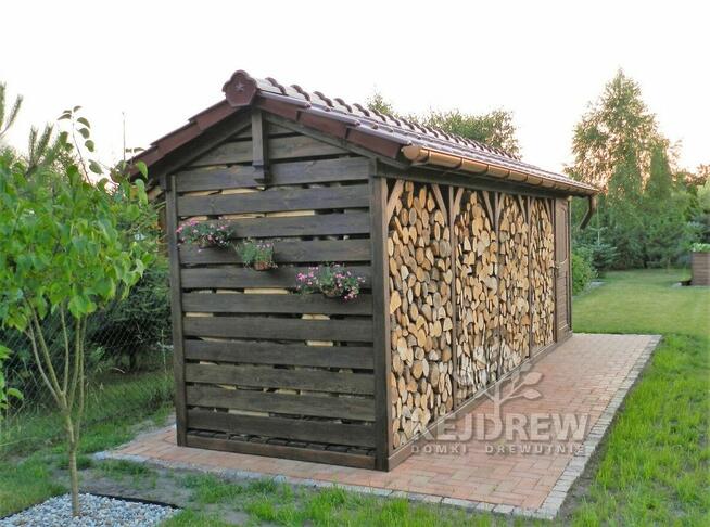 Drewutnia na drewno, drewutnia na drzewo, drewutnie