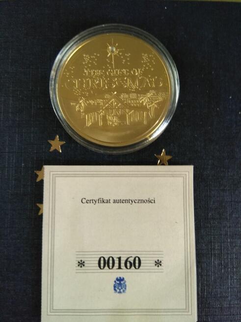 Medal okolicznościowy narodziny Chrystusa